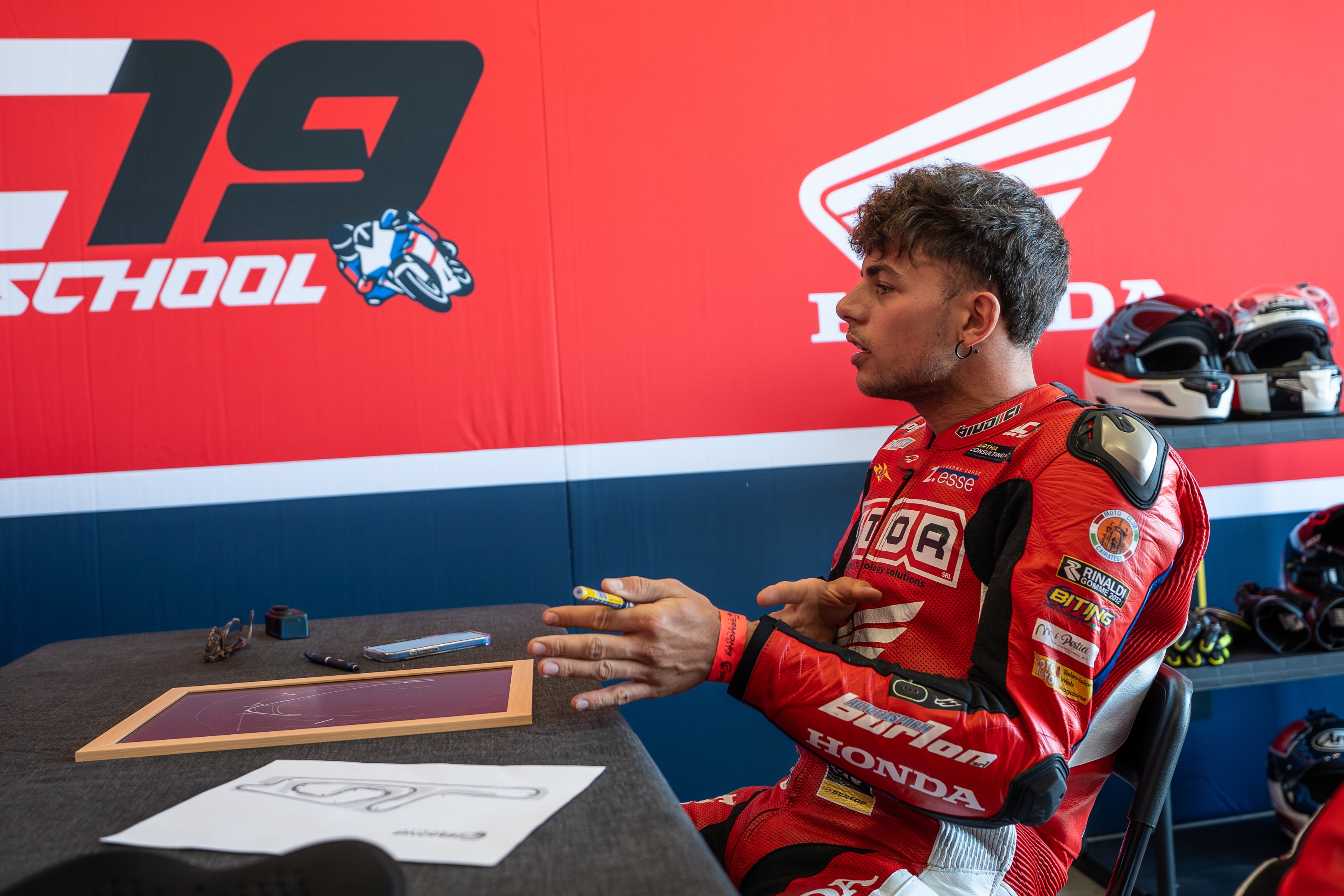 Sessione in pista AC19 Safe School