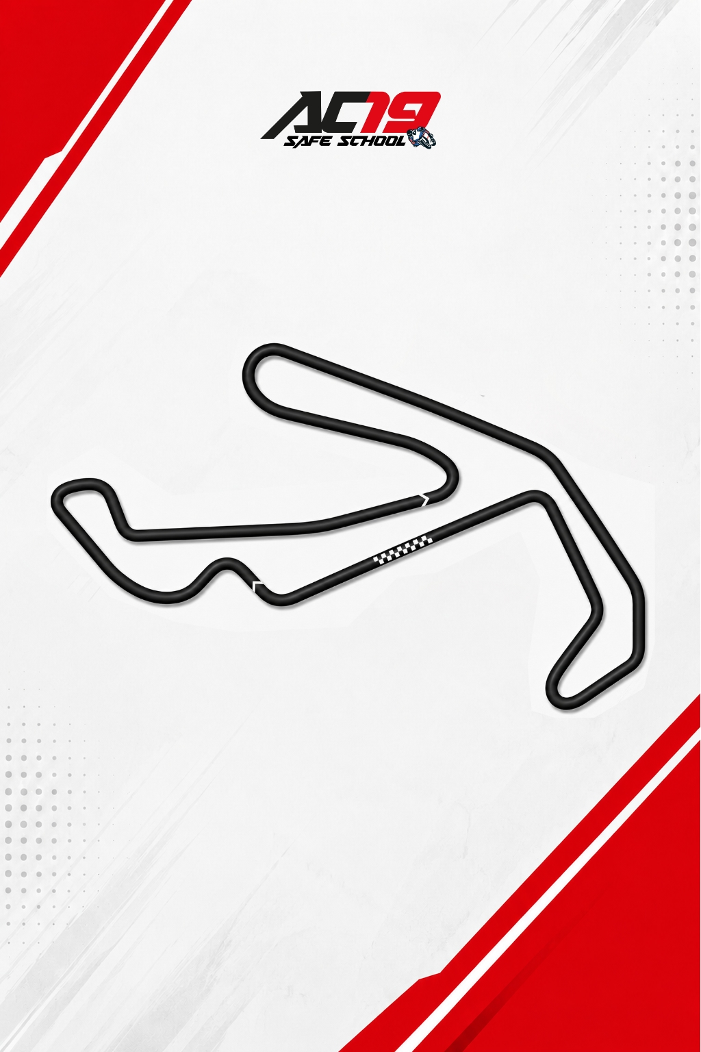 Layout del tracciato Misano World Circuit