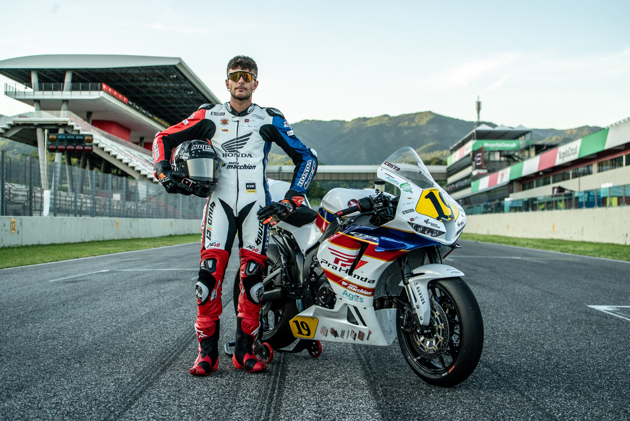 Costantino Alessandro istruttore guida moto pista AC19 Safe School